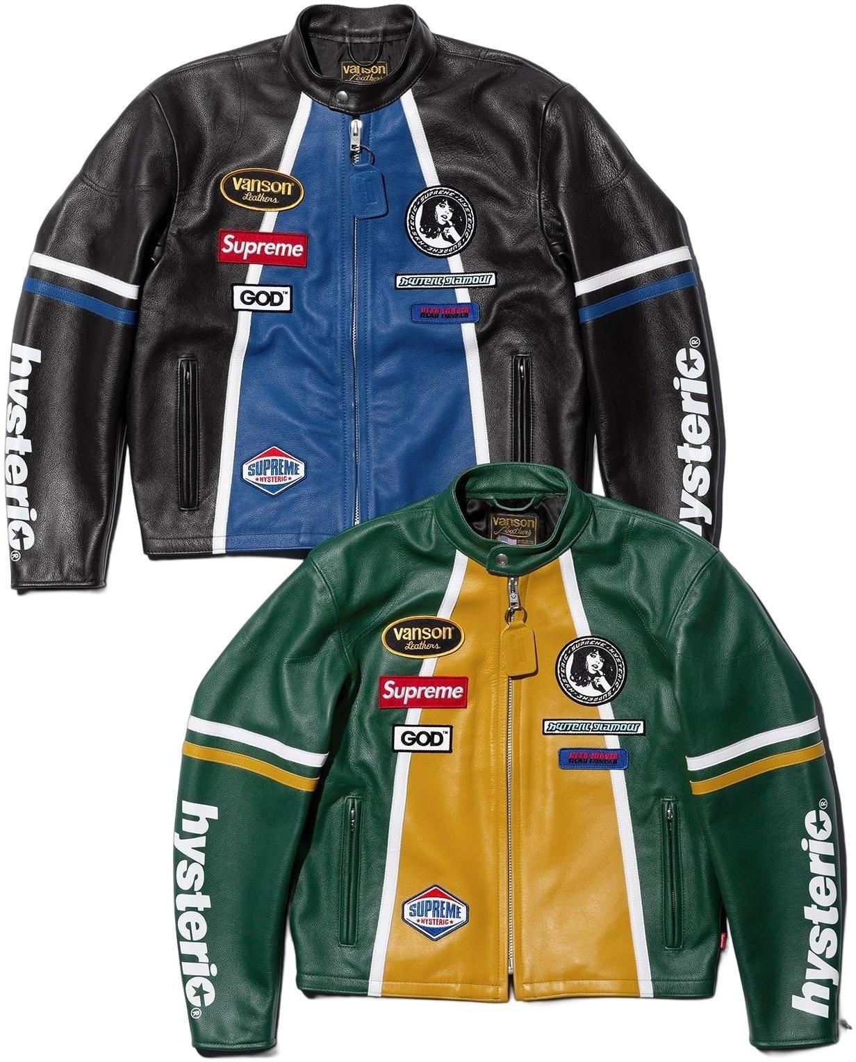 Supreme®/HYSTERIC GLAMOUR/Vanson Leathers® Jacket